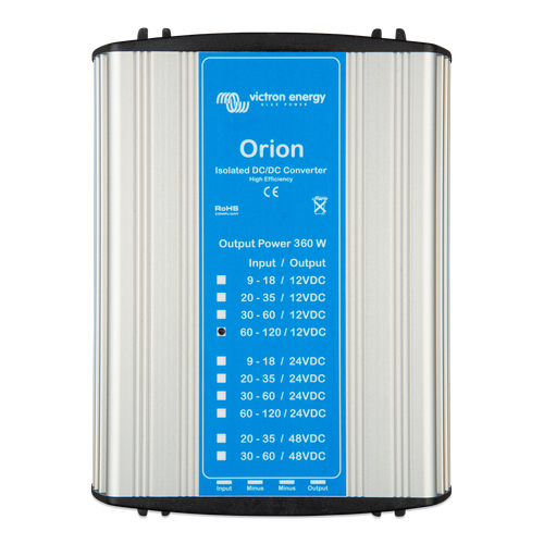 Victron Orion 110/12V 30A 360W DC to DC Converter with Galvanic Isolation