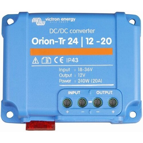 Victron Orion-Tr 24/12V 20A DC to DC Converter Non Isolated, Low Power