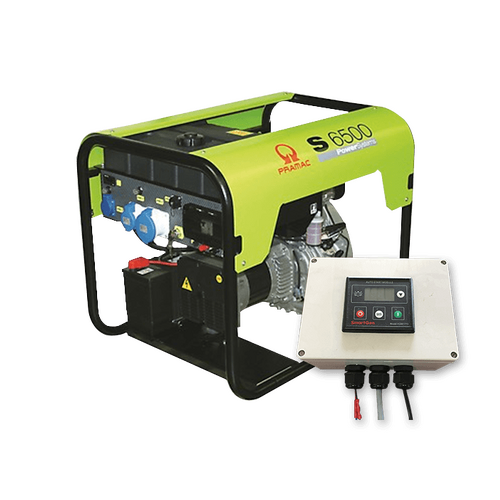 Pramac 5.9kVA Auto Start Diesel Generator + 2 Wire Controller