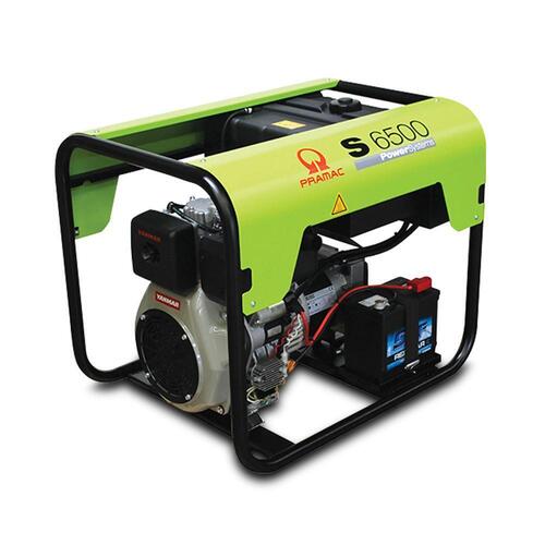 Pramac 5.9kVA Electric Start Diesel Generator, S6500