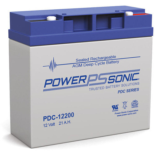 Power-Sonic 12V 21Ah AGM Deep Cycle Battery