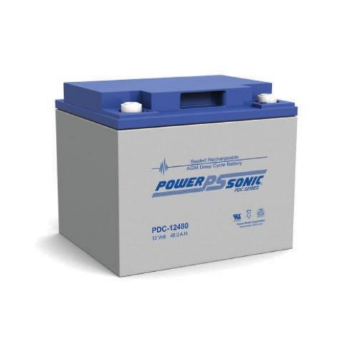 Power-Sonic 12V 48Ah AGM Deep Cycle Battery