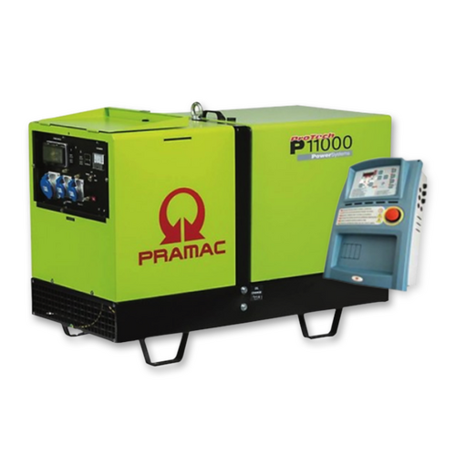 Pramac 10.8kVA Silenced Auto Start Diesel Generator, P11000-AMF