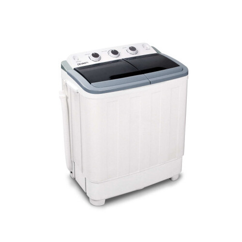Devanti 5kg Portable Top Load Washing Machine, White