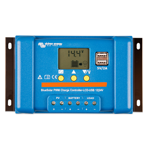 Victron BlueSolar PWM-LCD&USB 12/24V-10A Charge Controller