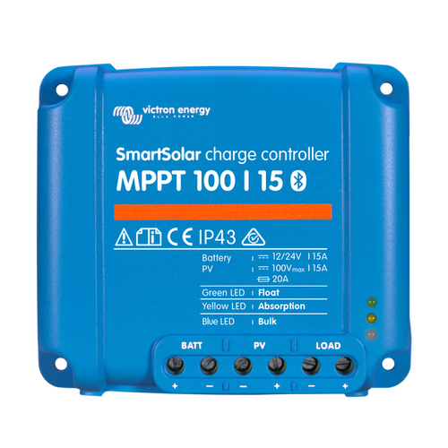 Victron SmartSolar MPPT 100/15 - 12/24V Charge Controller