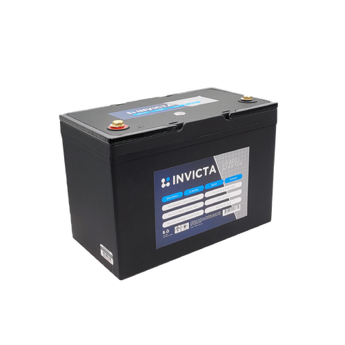 Invicta Hybrid M8 60Ah Lithium Starter Battery, 1000 CCA