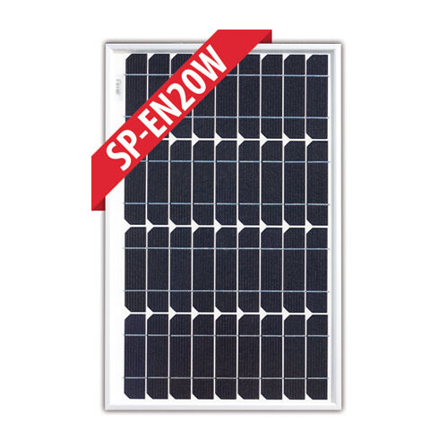 Enerdrive 20W Mono Crystalline Fixed Solar Panel