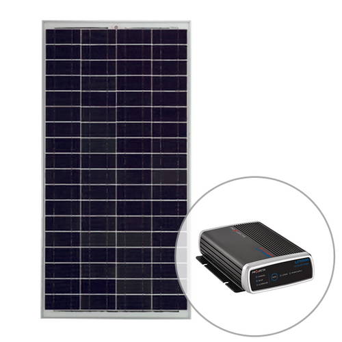 Projecta SPP160-MC4 Polycrystalline 12V 160W Fixed Solar Panel with 25Amp Lithium Charger