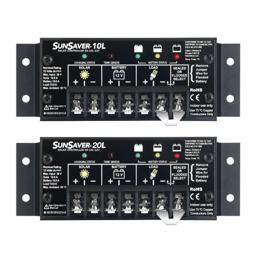 Morningstar SunSaver 10 AMP 12v/LVD Solar Charge Controller