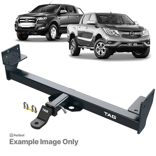 TAG Heavy Duty Towbar for Ford Ranger 4x2 (09/2011-05/2022), Mazda BT-50 4x2 (09/2011-10/2020)