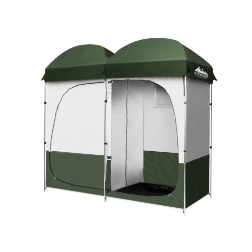 Weisshorn Green Double Shower/Change Room Tent
