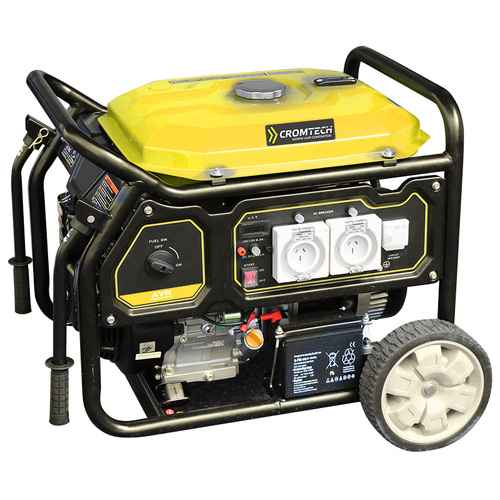 Cromtech 6kVA AVR Petrol Generator Australia