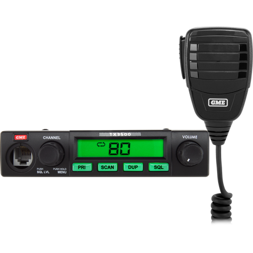 GME 5W Compact UHF CB Radio with ScanSuite TX3500S