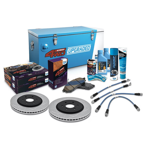 Bendix Ultimate 4WD Brake Upgrade Kit with 2 inch Lift to suit Nissan Navara (2005-2015) D40
