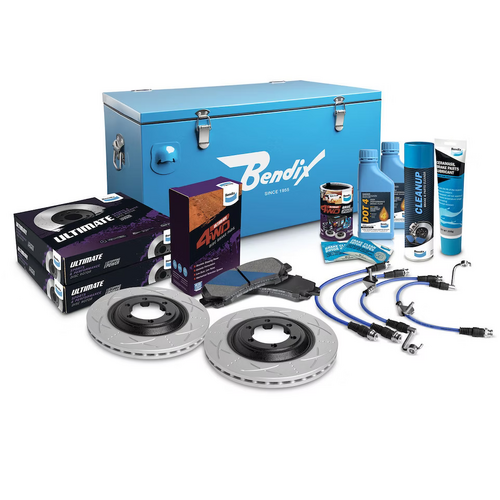 Bendix Ultimate 4WD Brake Upgrade Kit Rear to suit Ford Everest (2015-On) UA UA Ii