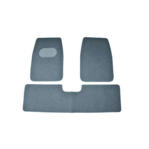 DZ Astro 3-Piece Grey Carpet Car Mat