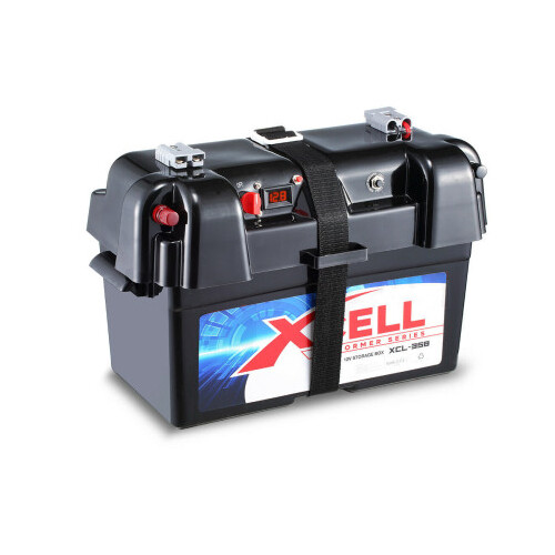 X-CELL 12V Deep Cycle Battery Box