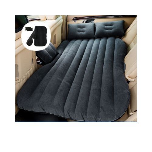 DZ Inflatable Car Back Seat Mattress Portable Travel Camping Air Bed Rest Sleeping